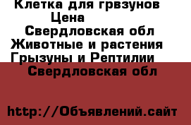 Клетка для грвзунов › Цена ­ 2 500 - Свердловская обл. Животные и растения » Грызуны и Рептилии   . Свердловская обл.